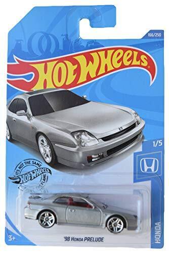 Hot Wheels Honda 1/5 '98 Honda Prelude 166/250 Silver From Japan