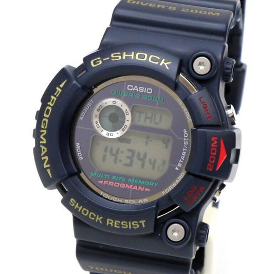 CASIO G-SHOCK Watch Frogman Solar Navy GW-200-2JF Used in Japan