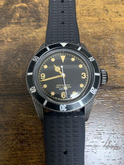 WMT Watch Sea Diver Special Pvd Black Edition Used in Japan