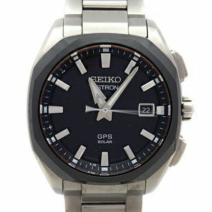 Seiko Watch Astron SBXD007 3X22-0AD0  Origin black dial w/ box Used in Japan