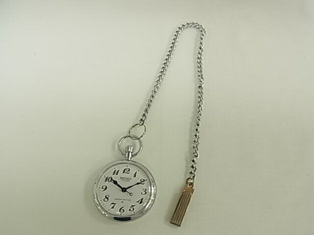 Seiko Railway Watch 6310-0010 Pocket Watch Used in Japan