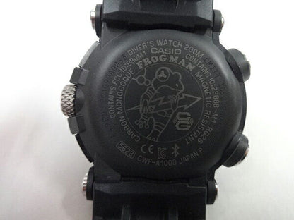 CASIO G-SHOCK GWF-A1000-1AJF FROGMAN Watch Used in Japan