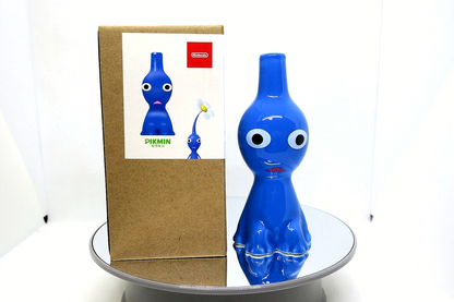 New Pikmin Single-Flower Vase BLUE Nintendo OSAKA From Japan