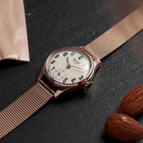 Near Mint KUOE Watch Rose gold Holborn 90-003 Used in Japan