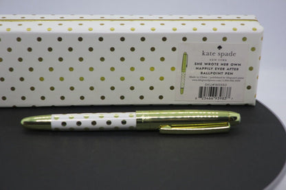 Kate Spade New York She Wrote Her Own Happily Ever After Ballpoint Pen Used