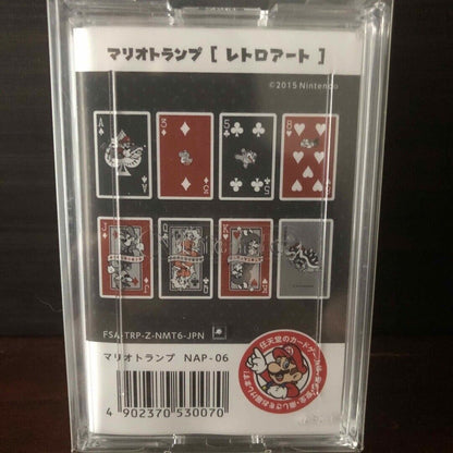 Nintendo Store Exclusive Mario Playing Cards Retro Art