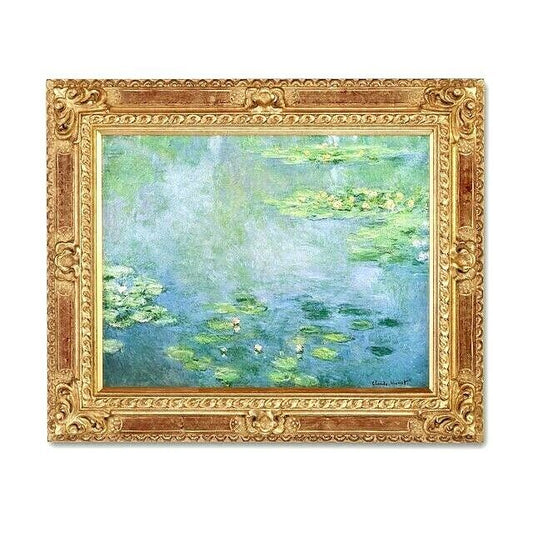 Art Reproduction of Claude Monet's Water Lilies the collection of Ohara Museum