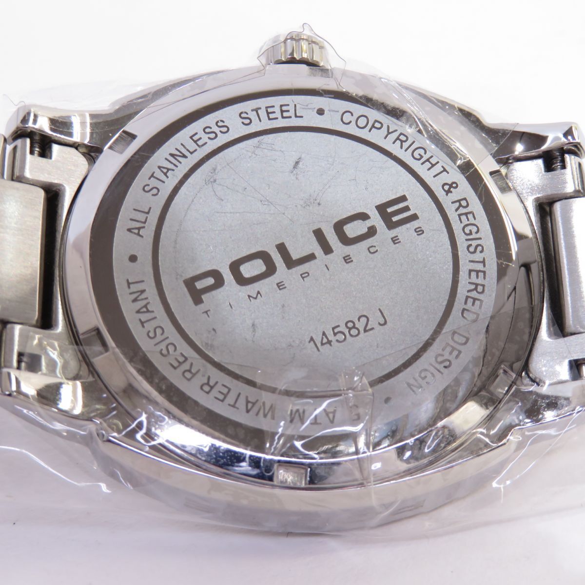 Police Watch Sanmarino Quartz 14582JS-01M Used in Japan