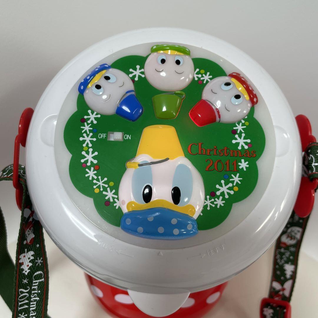 Rare Tokyo Disney Resort Popcorn Bucket Donald Duck Used in Japan