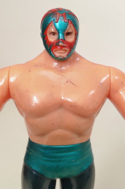 Rare Mil Mascaras/Poppy Super Pro Wrestler Series All Japan Pro Wrestling Used