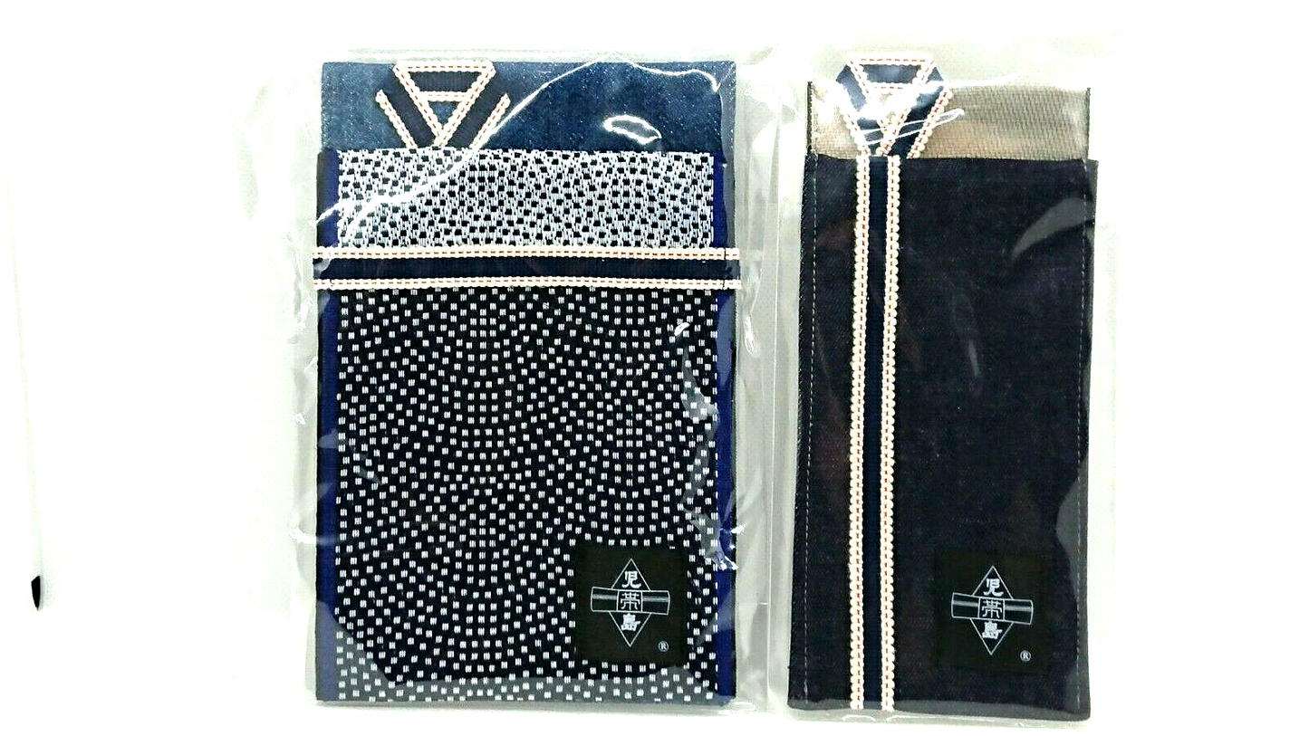 Accessory Case and Pen Case Set Handmade Craftsmanship From Kurashiki Japan ②