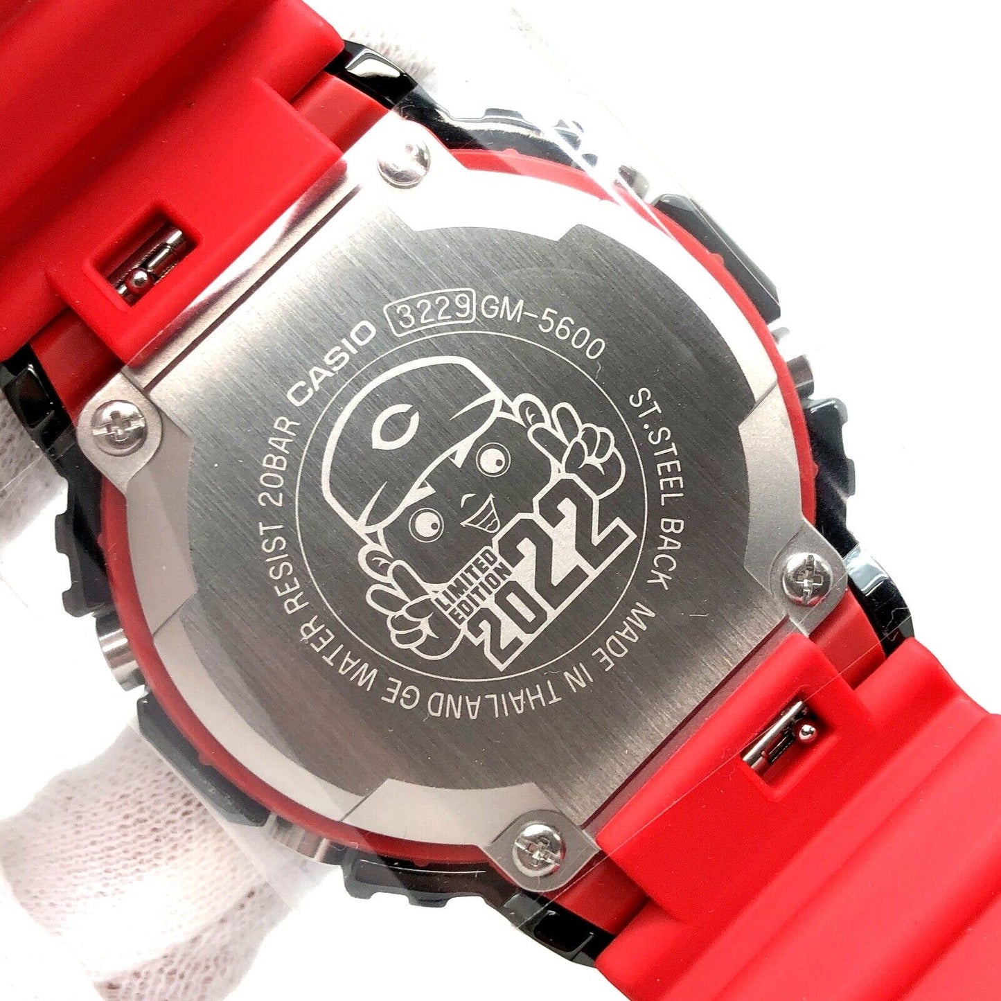 Casio Watch G-SHOCK × Hiroshima Toyo Carp 2022 GM-5600CARP22-4JR  Used in Japan