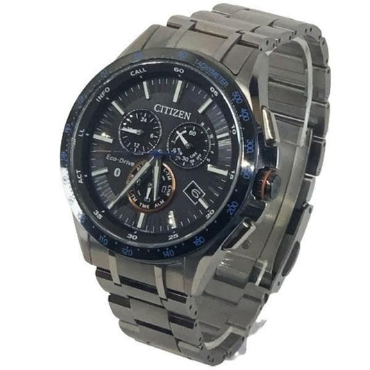 Citizen Watch Eco Drive Bluetooth Solar Men's BZ1034-52E Used in Japan