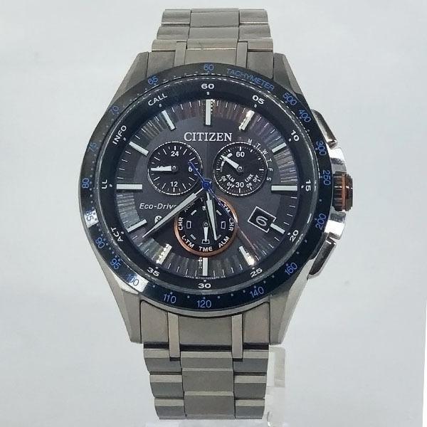 Citizen Watch Eco Drive Bluetooth Solar Men's BZ1034-52E Used in Japan