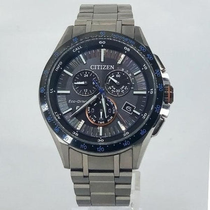 Citizen Watch Eco Drive Bluetooth Solar Men's BZ1034-52E Used in Japan