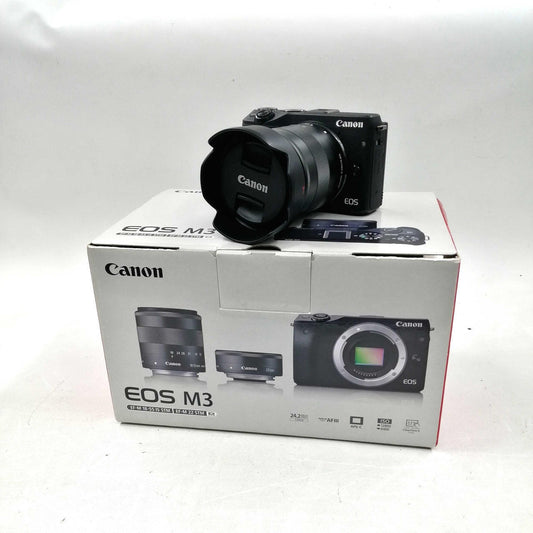Canon Model number：EOS M3 Lens Kit Digital Camera Used in Japan