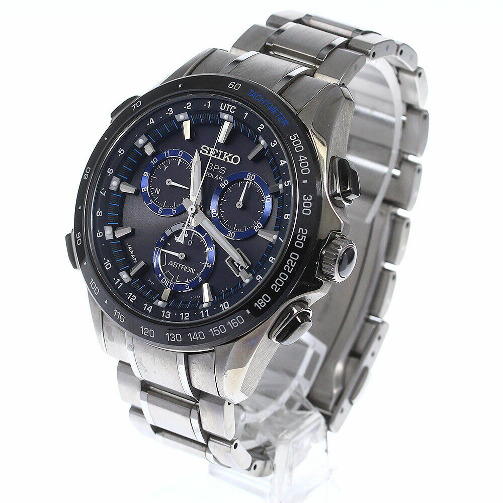 Seiko Watch SBXB099 Astron GPS solar radio men's with box and