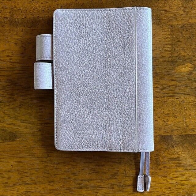 Hobonichi Techo Cover Original Size A6 Lilac Genuine Leather Used in Japan