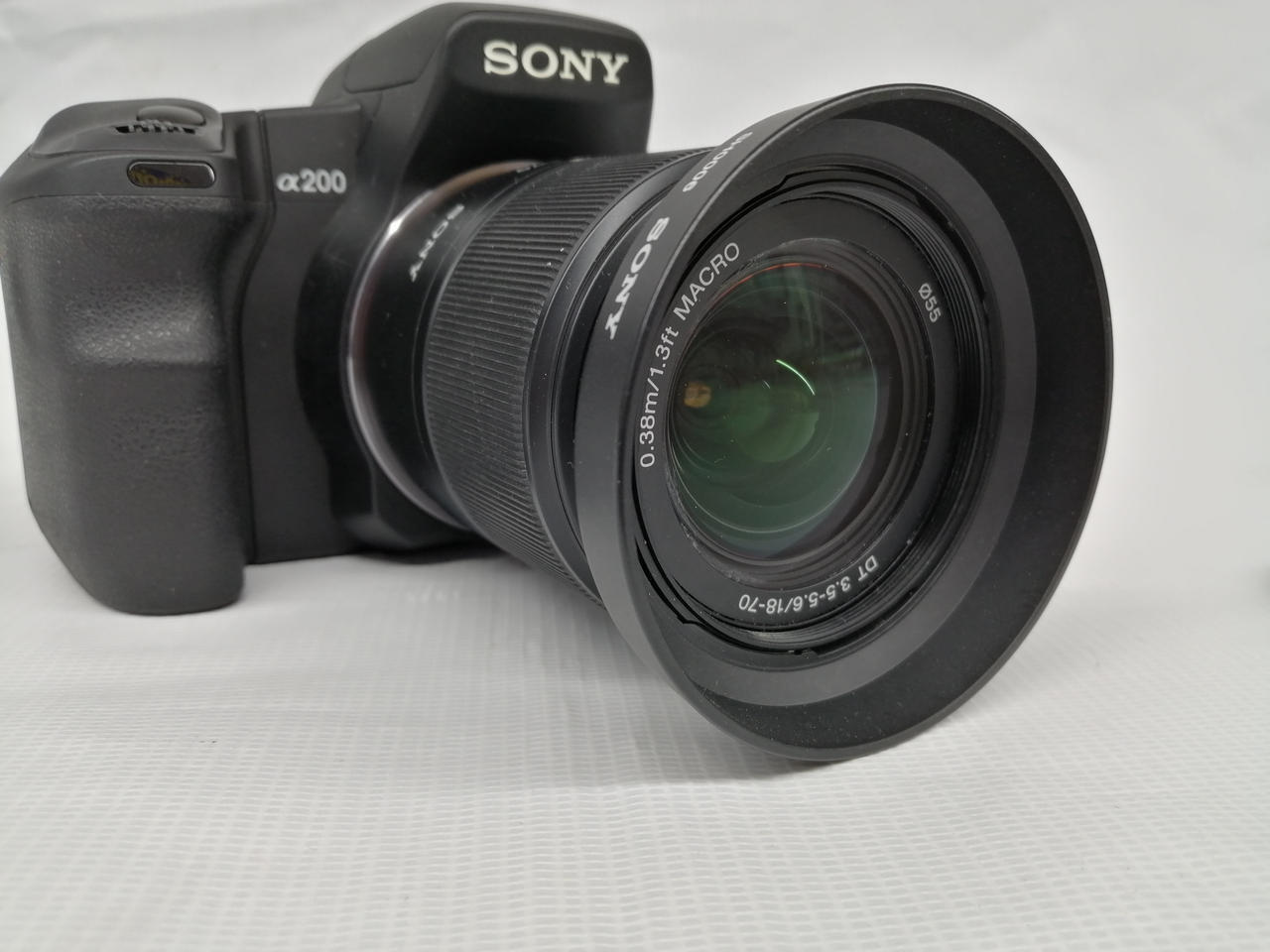 Dslr A200k Sony Alpha A200 Dslr Camera Sony Alpha DSLR-A200 Digital SLR Camera Black (Kit W/ DT
