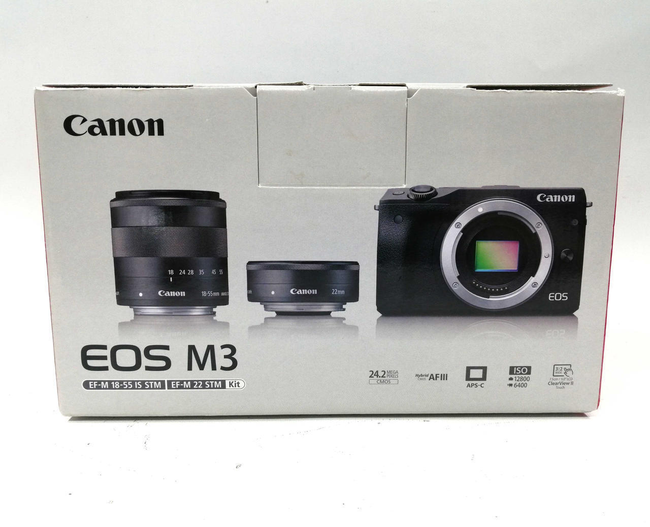 Canon Model number：EOS M3 Lens Kit Digital Camera Used in Japan