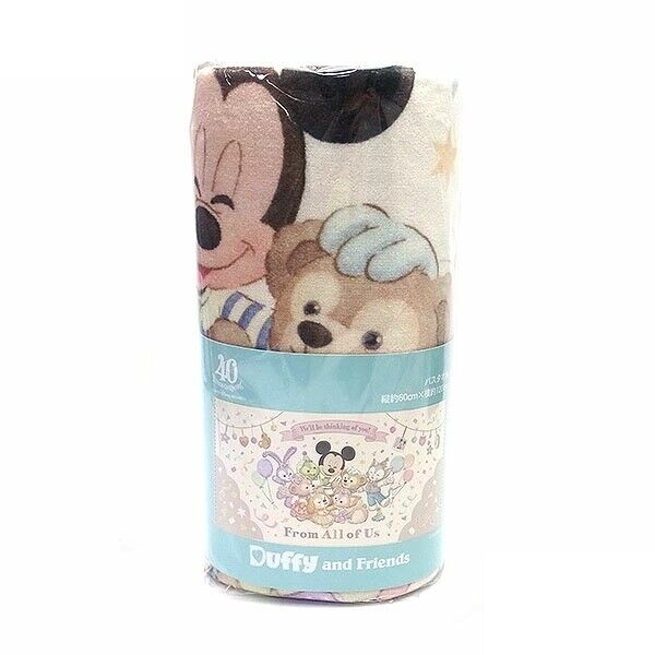 Tokyo Disney Resort 40th Anniversary Duffy & Friends Bath Towel From Japan