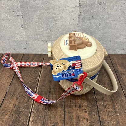 Rare Tokyo Disney Sea Popcorn Bucket Duffy  Used in Japan