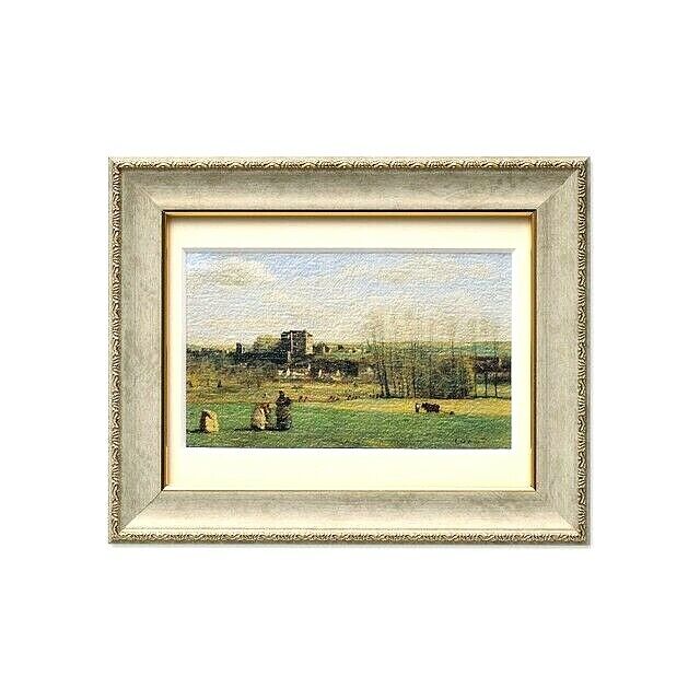 Japan Ohara Museum of Art Mini Frame Corot La Ferté-Milon Landscape F/S