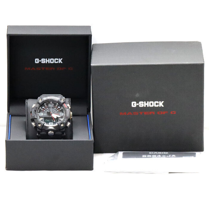 Casio Watch G-SHOCK MUDMASTER Mens Black GG-B100-1AJF Used in Japan