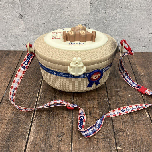 Rare Tokyo Disney Sea Popcorn Bucket Duffy  Used in Japan