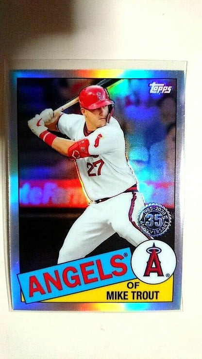 Card Shohei Ohtani mike trout topps 35th From Japan