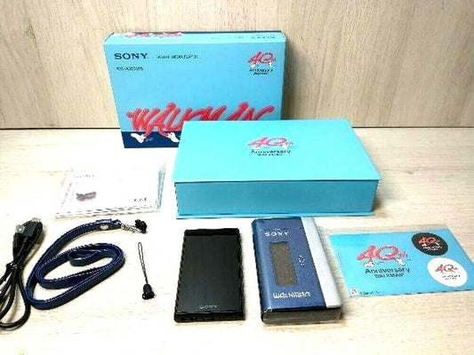 Rare SONY WALKMAN NW-A100TPS 40th anniversary limited Hi-Res Blueetooth  Japan