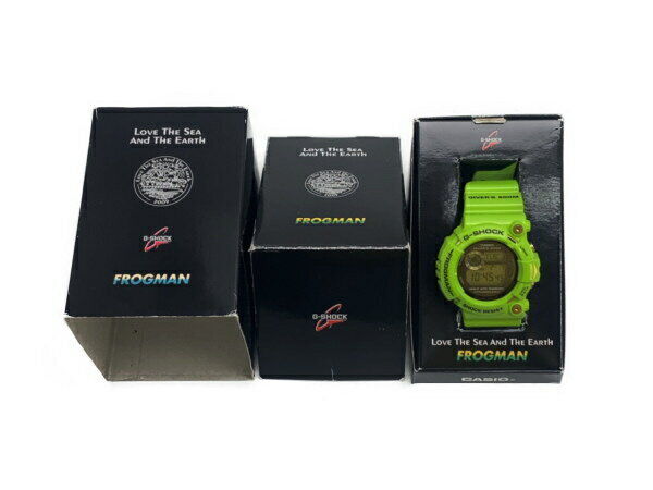 Casio Watch Men's G-Shock Frogman Love the Sea and the Earth Titanium Used