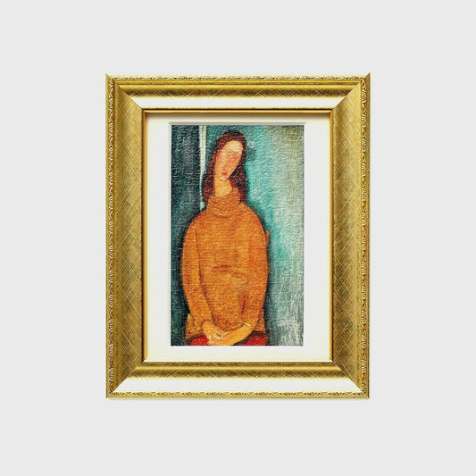 Japan Ohara Museum of Art Mini Frame Modigliani Portrait of Jeanne Free Shipping