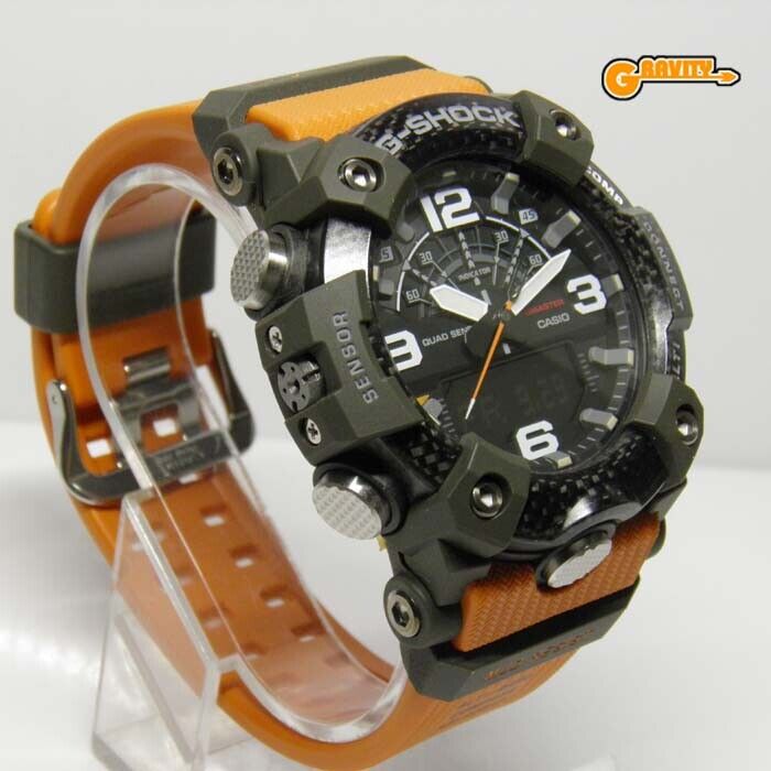 Casio Watch G-SHOCK MUDMASTER Orange Belt GG-B100-1A9JF Used in Japan