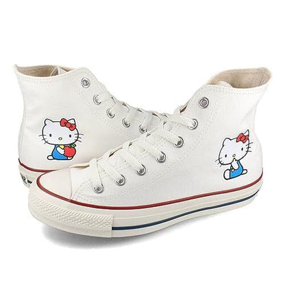 Converse All Star (R) Hello Kitty High Women's High Cut WHITE White US6.5 New