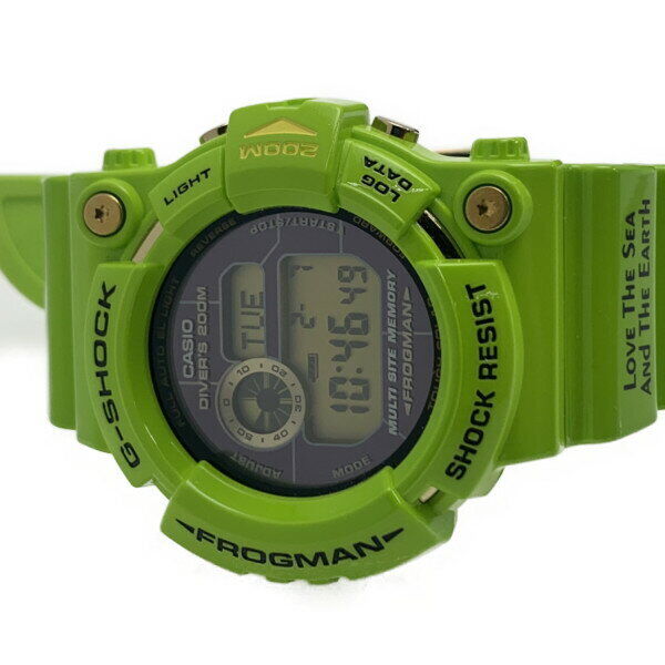 Casio Watch Men's G-Shock Frogman Love the Sea and the Earth Titanium Used