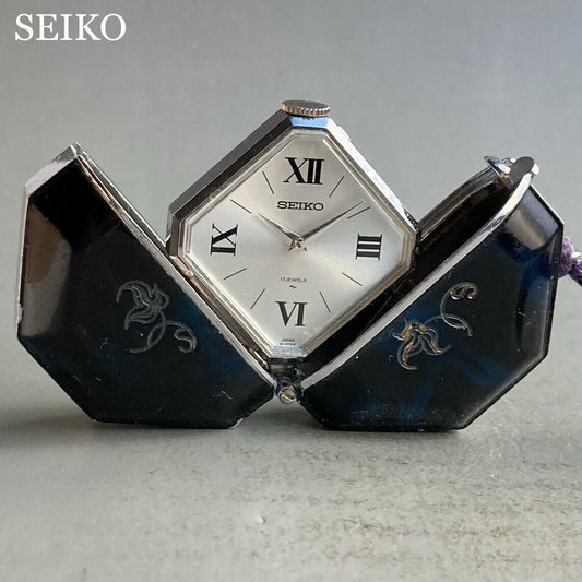 Rare Seiko Momotaro Vintage Pocket Watch Manual Winding Used in Japan
