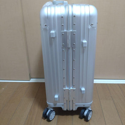 Rare Near Mint Mercedes Benz aluminum suitcase Novelty Used in Japan