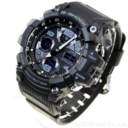 Mint CASIO Watch G-Shock Mudmaster Men's Radio Wave Solar GWG-100-1AJF Used