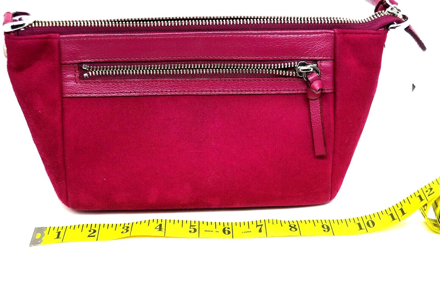 Tokyo Ginza Kanematsu Shoulder Bag Wine red leather Made in Japan