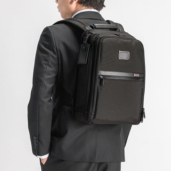 TUMI Rucksack Slim Backpack 02603581D3 Black ALPHA SLIM BACKPACK