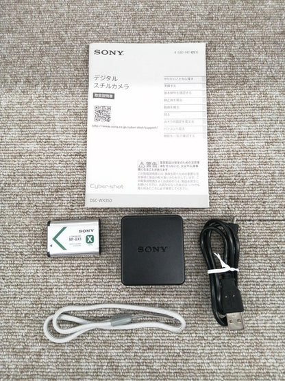 Sony Model number: DSC-WX350 Digital camera Used in Japan