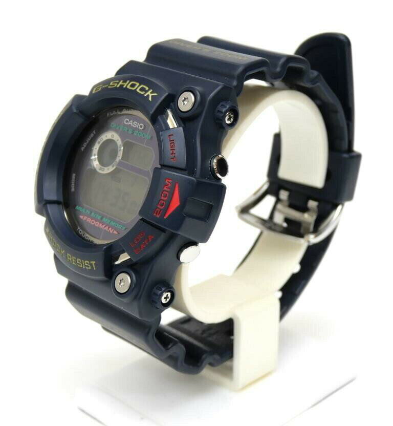 CASIO G-SHOCK Watch Frogman Solar Navy GW-200-2JF Used in Japan