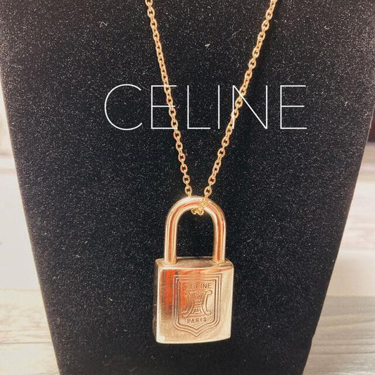 Rare Celine Cadena Necklace Used Iin Japan