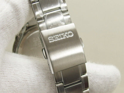 Near Mint Seiko Watch Chronograph Spirit Smart Solar SBPY069 Used in Japan