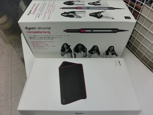 Dyson Hair Styler Dyson Airwrap Complete Long Nickel/Fuchsia HS01COMPLGFN [Used]