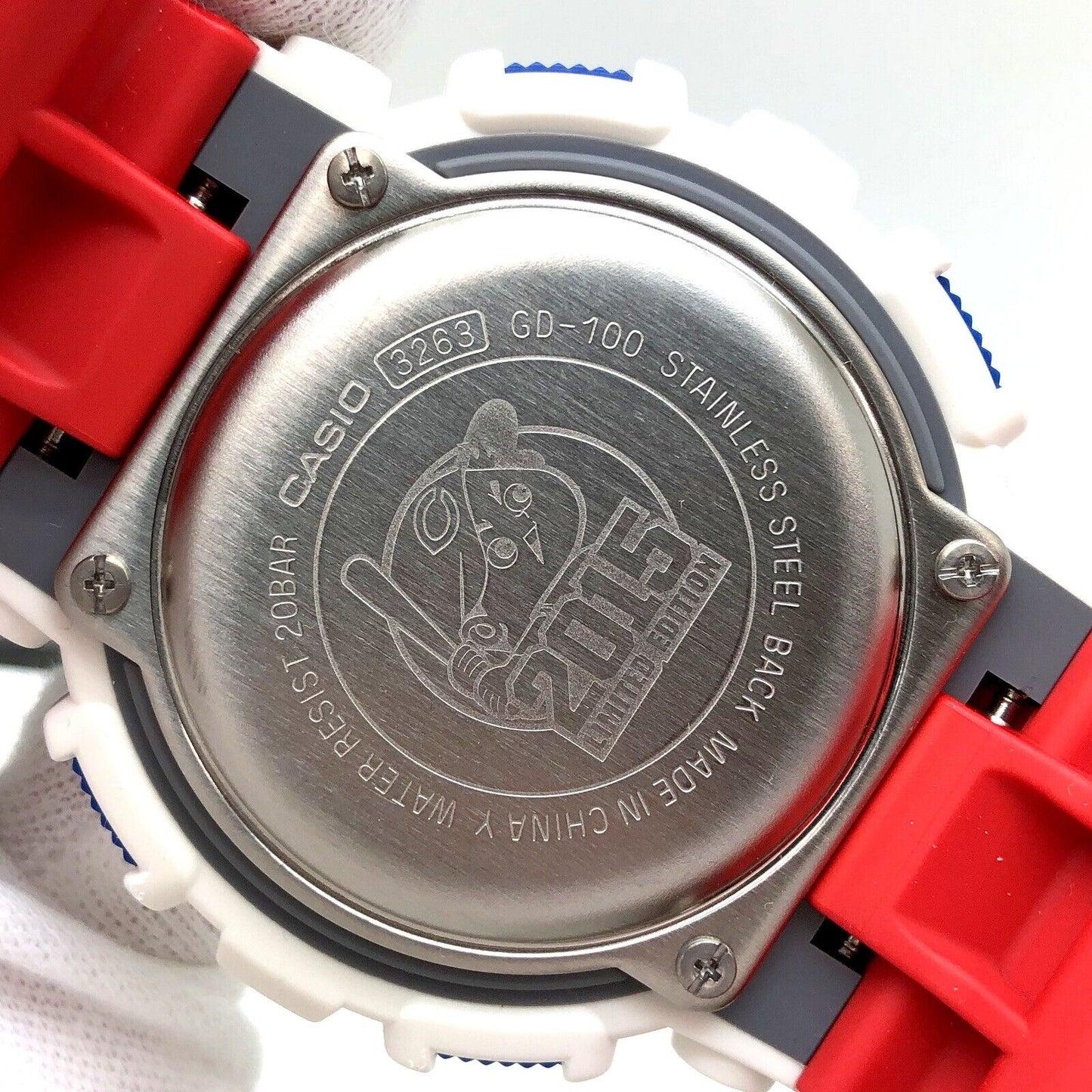 Watch G-SHOCK × Hiroshima Toyo Carp Limited GD-100CARP2015-7JR Used in Japan