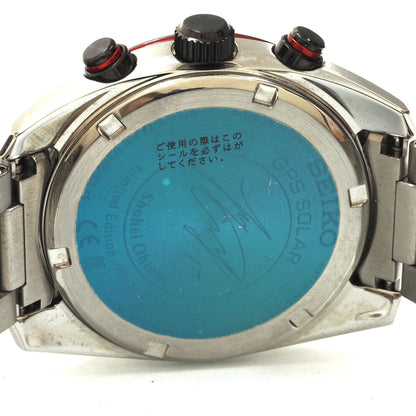 Rare Seiko Watch Astron GPS solar radio Shohei Otani 2020 limited model Used