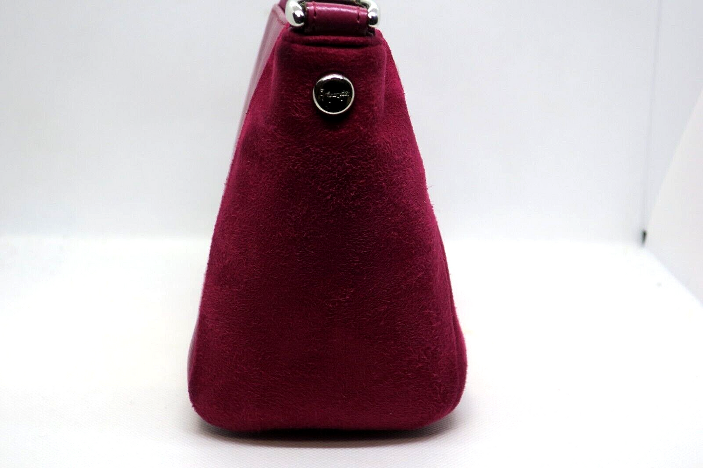 Tokyo Ginza Kanematsu Shoulder Bag Wine red leather Made in Japan