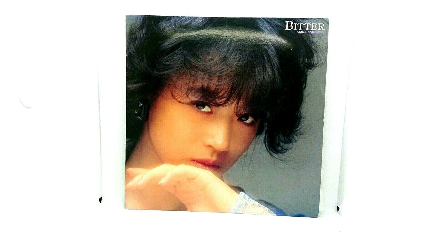 Used Akina Nakamori LP Bitter & Sweet 1985 From Japan Free Shipping